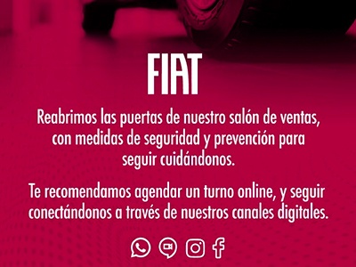 Reapertura de concesionarios Fiat